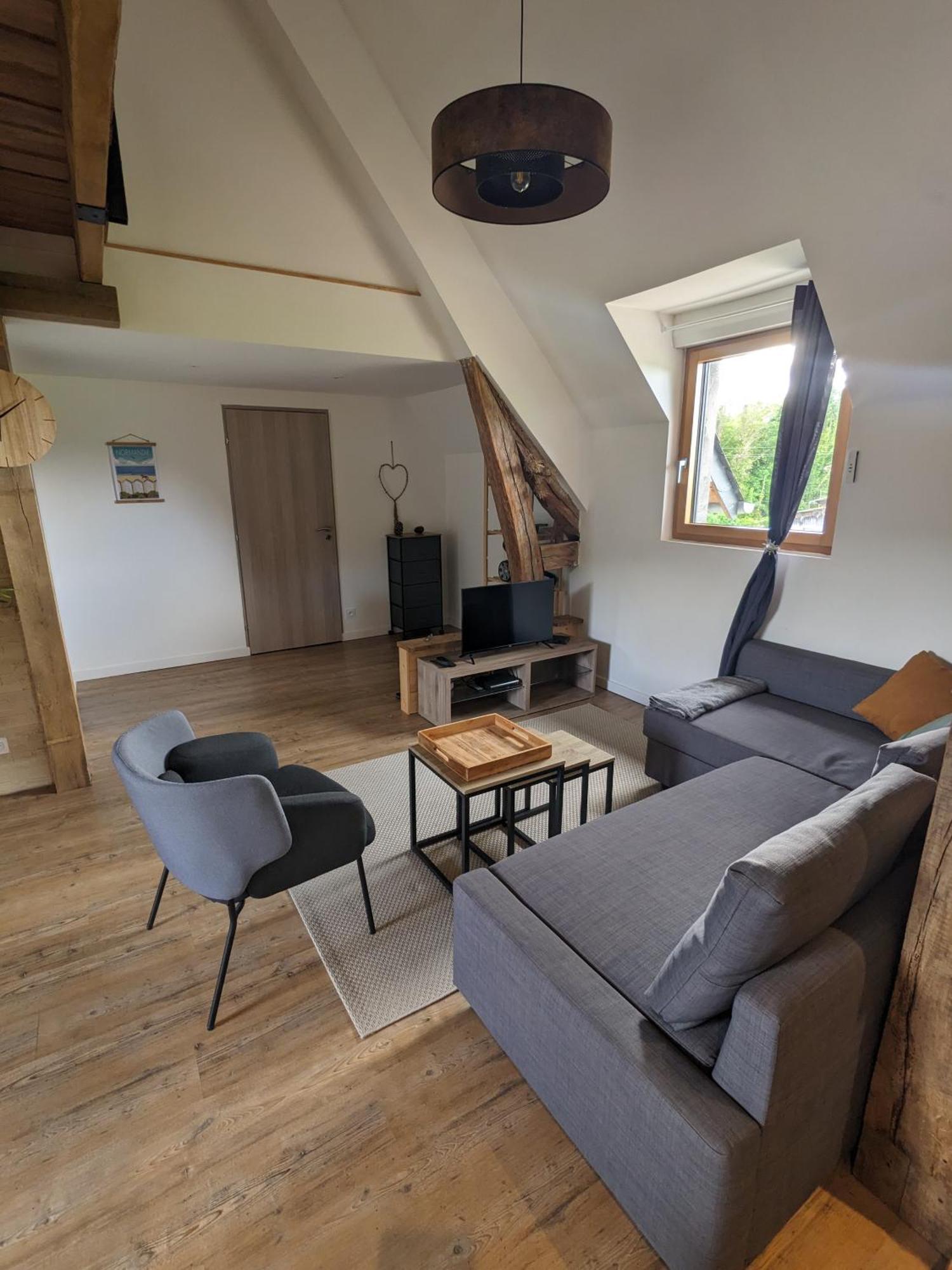Appartement Au Calme Entre Terre Et Mer. Proche Honfleur Barneville-la-Bertrand 외부 사진